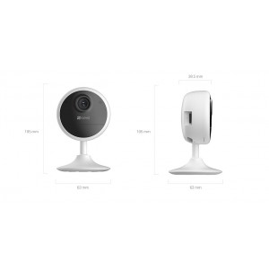 Camara IP WiFi 2MP IR5M Con Bateria CS-CB1-R100-1K2WF Ezviz
