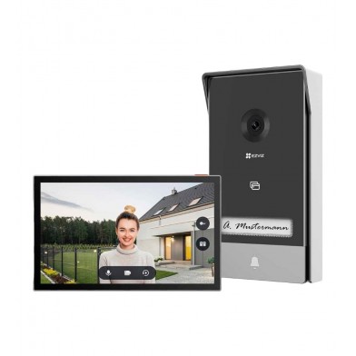 Video Portero IP HP7 3MP a 2 Hilos + Monitor WiFi CS-HP7-R101-1W2TFC Ezviz