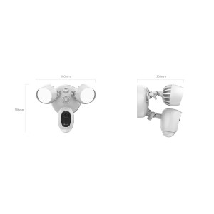 Camara WiFi LC1C 2MP 1080P Con Reflector CS-LC1C-A0-1F2WPFRL 2.8mm Ezviz