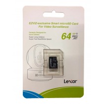 Tarjeta Micro SDHC 64G Clase 10 CS-CMT-CARDT64G-D Ezviz