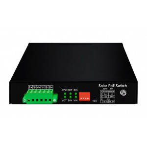 Switch 5GE PoE, Port 1 60W, Ports 2-3 30W, Ports 4-5 configurable no administrable WI-PS306GF-UPS V3 Wi-Tek