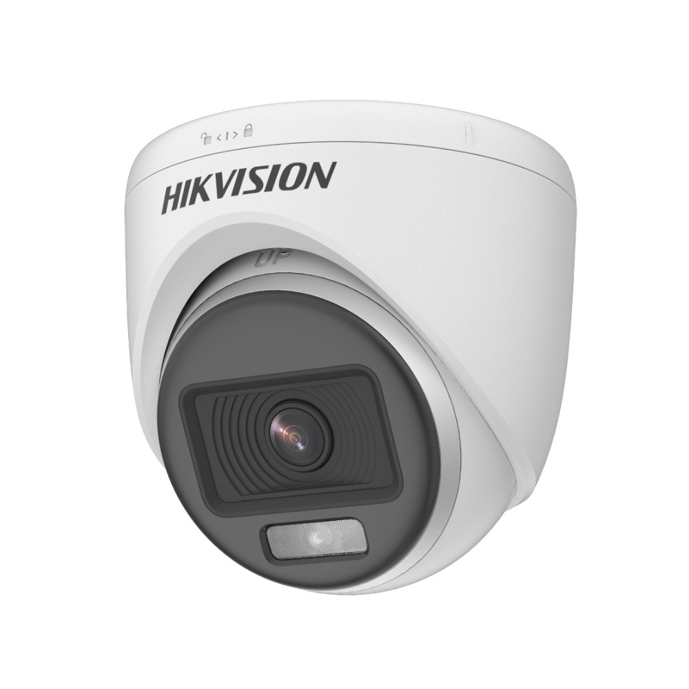 Turret TVI 2MP ColorVu 20M luz blanca DS-2CE70DF0T-PF 2.8mm Hikvision