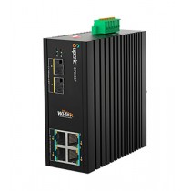 Switch Industrial 4GE PoE 4x30W (120W) + 2SFP no administrable SP3006F