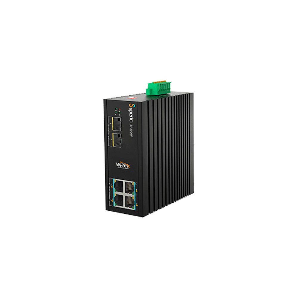 Switch Industrial 4GE PoE 4x30W (120W) + 2SFP no administrable SP3006F Switch Industrial 4GE PoE 4x30W (120W) + 2SFP no administrable SP3006F