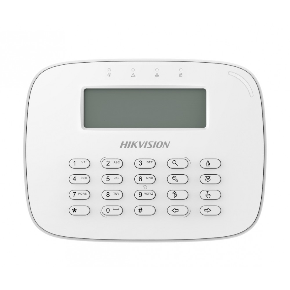 Teclado LCD para Alarmas de la serie 19A, DS-PK-LRT HIKVISION
