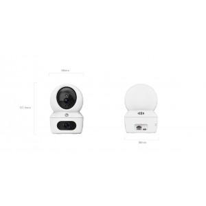Camara H7C Dual WiFi 2K + 2K CS-H7c-R100-8G44WF Ezviz
