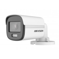 Camara TVI ColorVu 2MP Luz Blanca 20m IP67 DS-2CE10DF0T-PF 2.8MM Hikvision