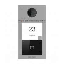 Placa de Calle IP 2MP WiFi Web Lector PoE DS-KV8113-WME1(C) Hikvision