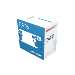 Cable UTP Cat6 100% Cobre Unifilar 305m interior DS-1LN6-UE-W Hikvision