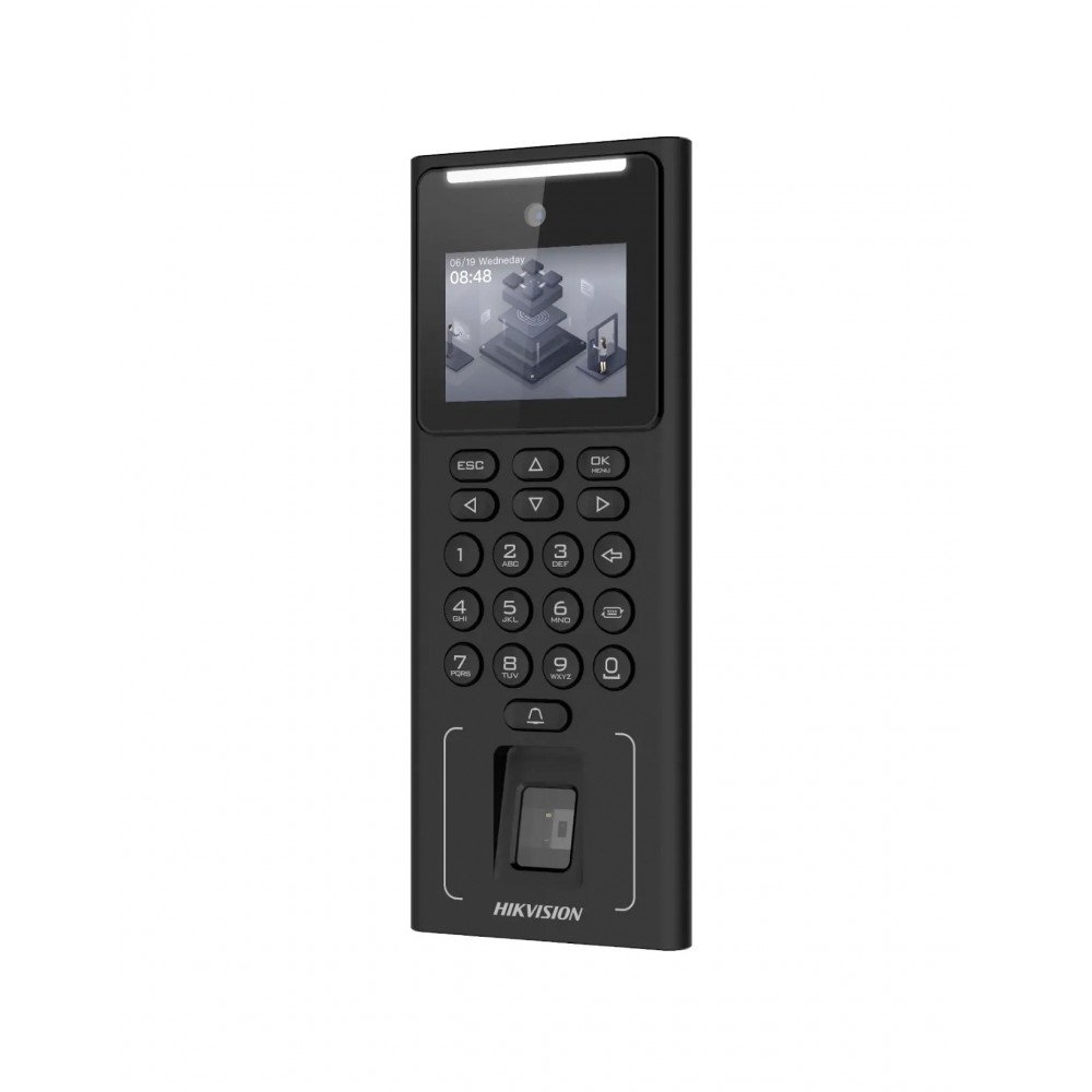 Terminal De Acceso Facial MinMoe Huella Tarjeta y Contraseña WiFi DS-K1T321MFWX Hikvision Terminal De Acceso Facial MinMoe Huella Tarjeta y Contraseña WiFi DS-K1T321MFWX Hikvision