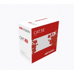 Cable UTP Cat5e Exterior 305m DS-1LN5EO-UU/E Negro Hikvision