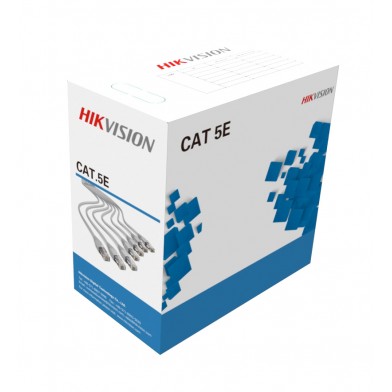 Cable UTP 100% Cobre Cat. 5E DS-1LN5E-E/E HIKVISION