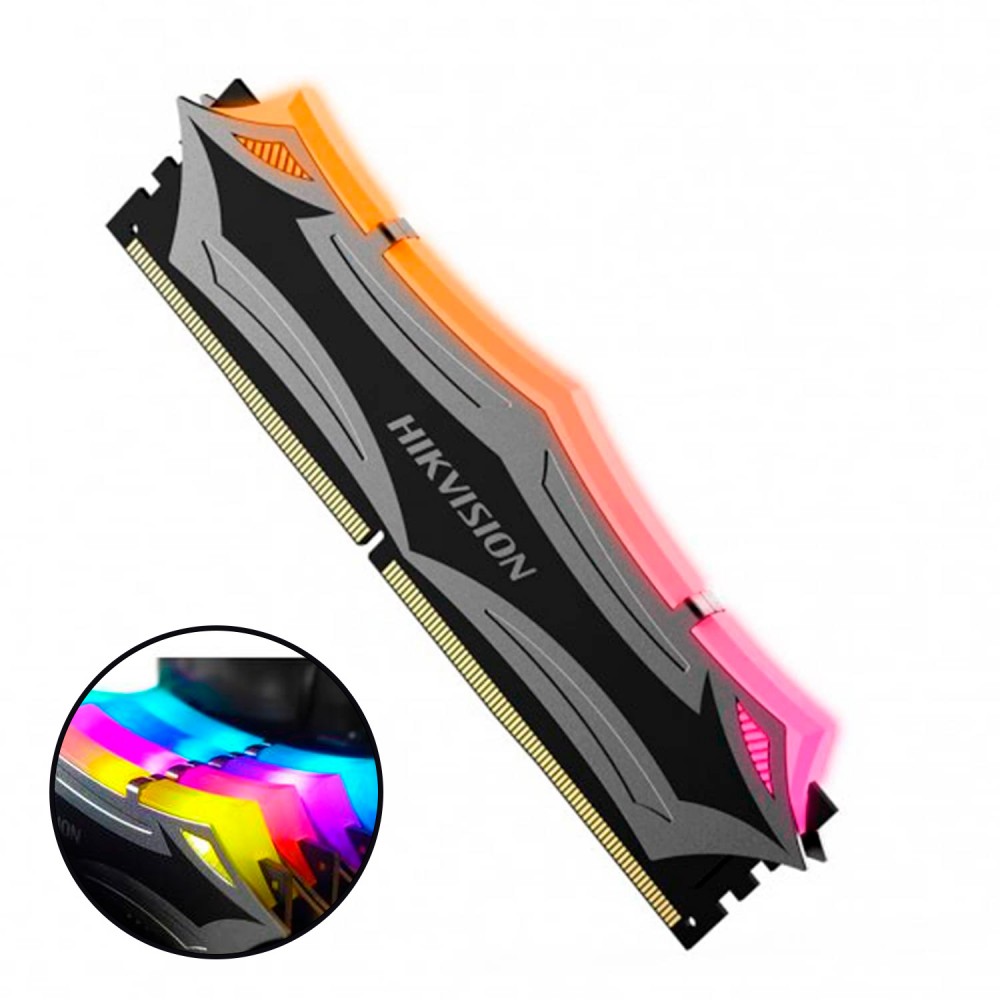 Memoria U100 Gamer DDR4 3200MHz UDIMM 8GB Hikvision Memoria U100 Gamer DDR4 3200MHz UDIMM 8GB Hikvision