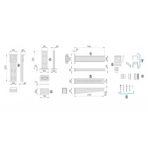 Kit montaje para Cerradura V09 Viro
