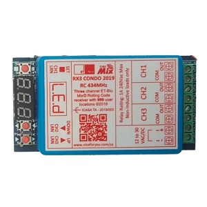 Receptor RX3 RC CONDO ETSYSTEM