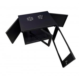 Gabinete Mural Armable 4Ux450 Negro ATC