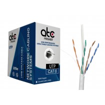 ATCP CABLE UTP CAT 6 CM 23 AWG GRIS x 305 MT ZC6U4PV