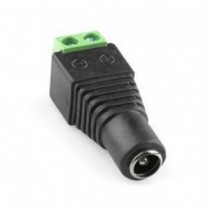 Conector DC Hembra (a la fuente)