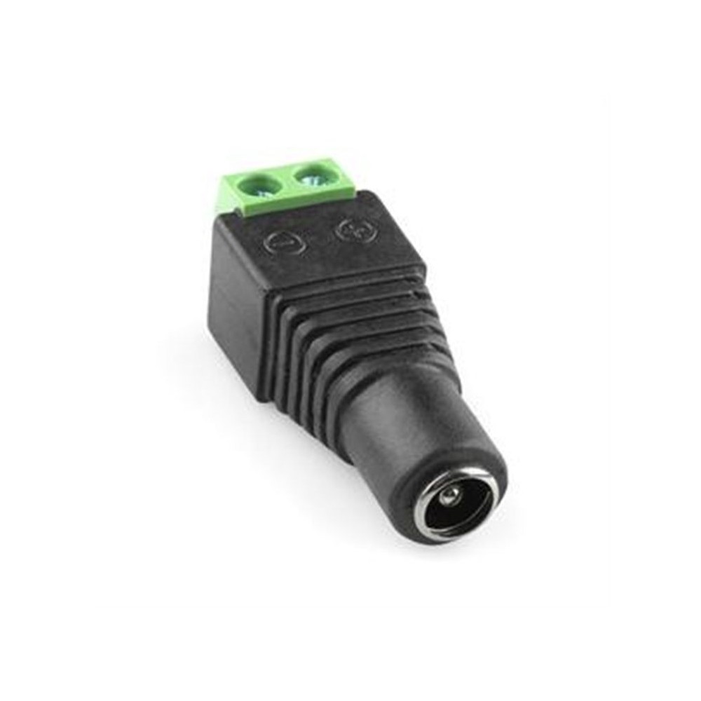 Conector DC Hembra (a la fuente)