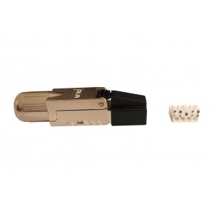 Conector RJ45 FTP Cat6A sin Herramientas ATC