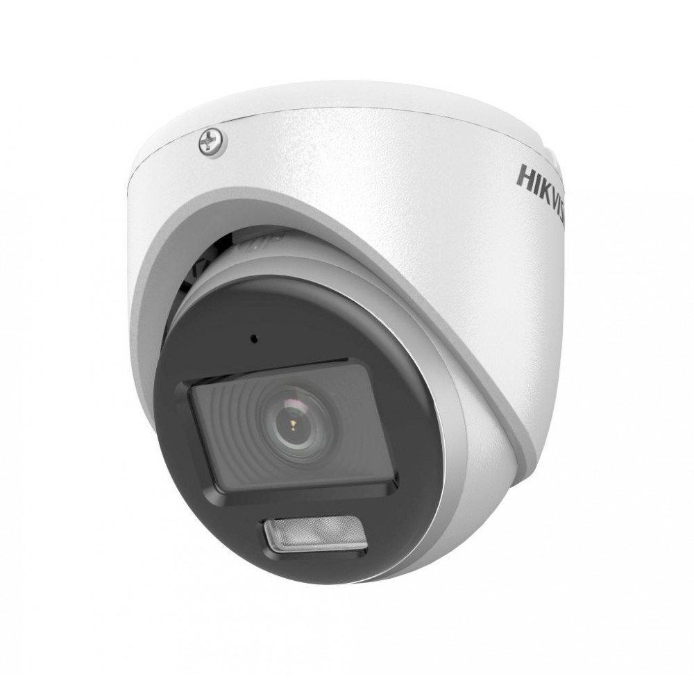 Turret TVI 3K Smart Dual Light ColorVu DS-2CE70KF0T-LMFS 2.8mm Hikvision Turret TVI 3K Smart Dual Light ColorVu DS-2CE70KF0T-LMFS 2.8mm Hikvision
