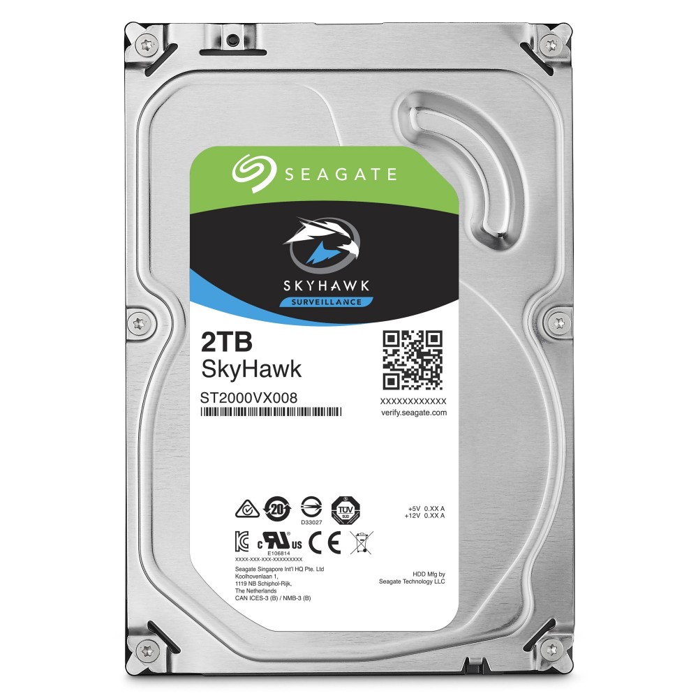 Disco Duro 2TB Skyhawk de Video SATA ST2000VX016 Seagate Disco Duro 2TB Skyhawk de Video SATA ST2000VX016 Seagate