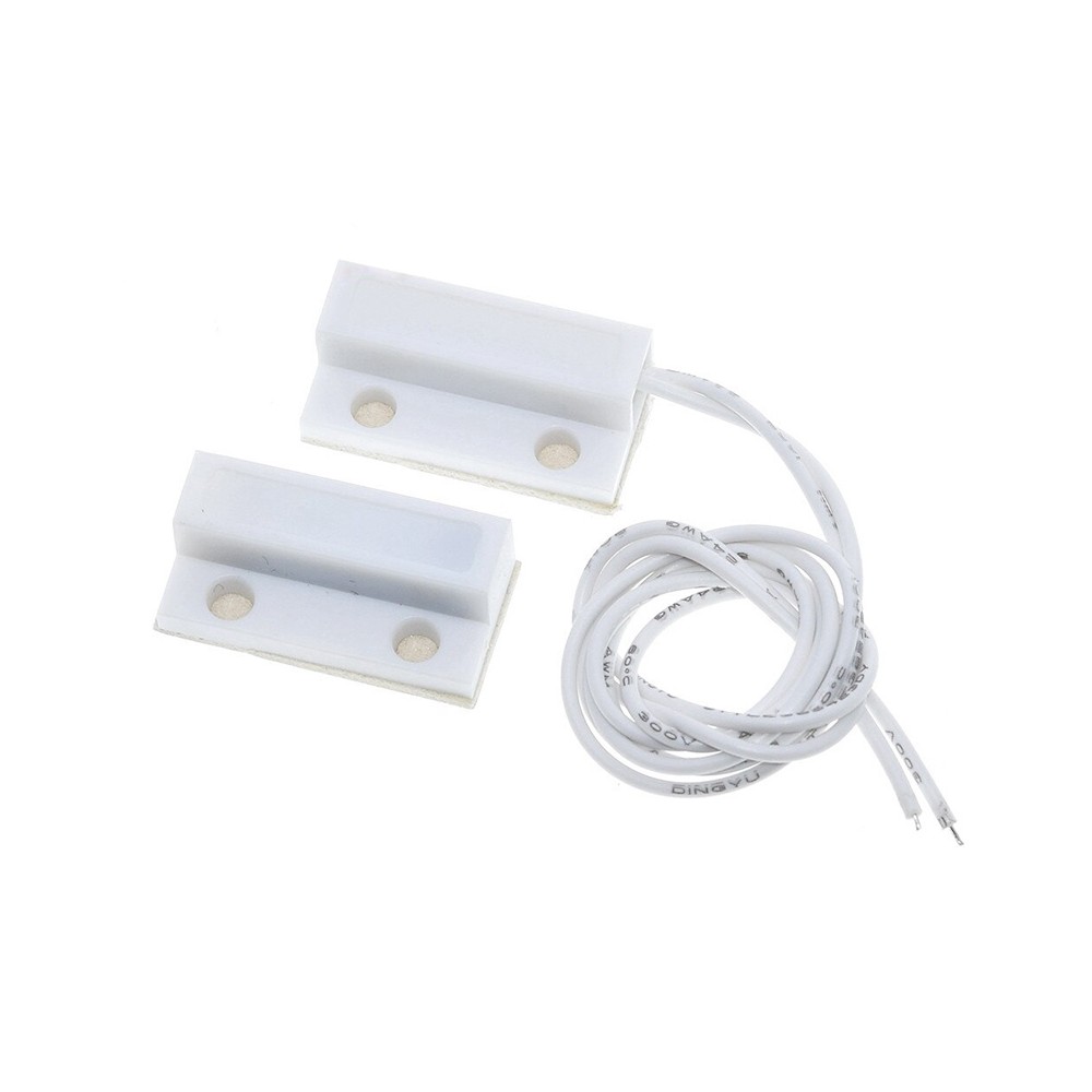 Magnetico Sobrepuesto Blanco pequeño 27x14x8mm
