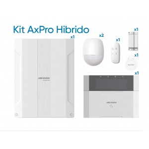 Kit Alarma AxPro Hibrido DS-PHA64-Kit-WB(B) Hikvision