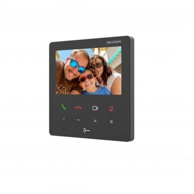 Monitor Interior IP 4,3'' Pantalla Táctil alarma (IN) PoE WiFi DS-KH6110-WE1/Alarm Hikvision