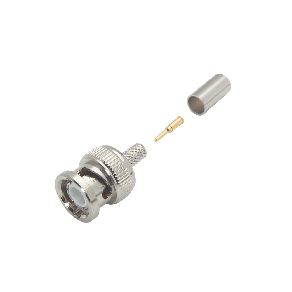 Conector BNC M Crimp. RG59 ATC