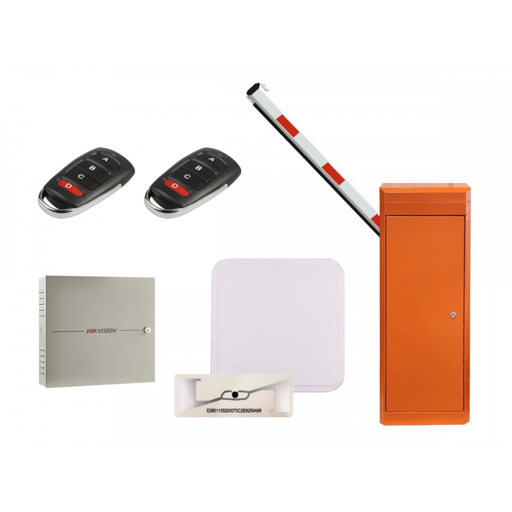 KIT BarreraDC Derecha 5m + Solucion TAG Hikvision KIT BarreraDC Derecha 5m + Solucion TAG Hikvision