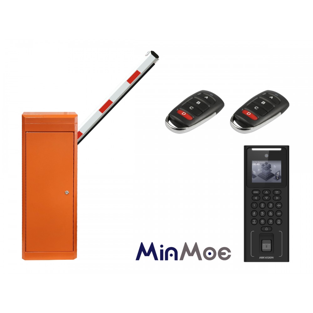 KIT BarreraDC Izquierda 5m + Solucion Facial Hikvision KIT BarreraDC Izquierda 5m + Solucion Facial Hikvision