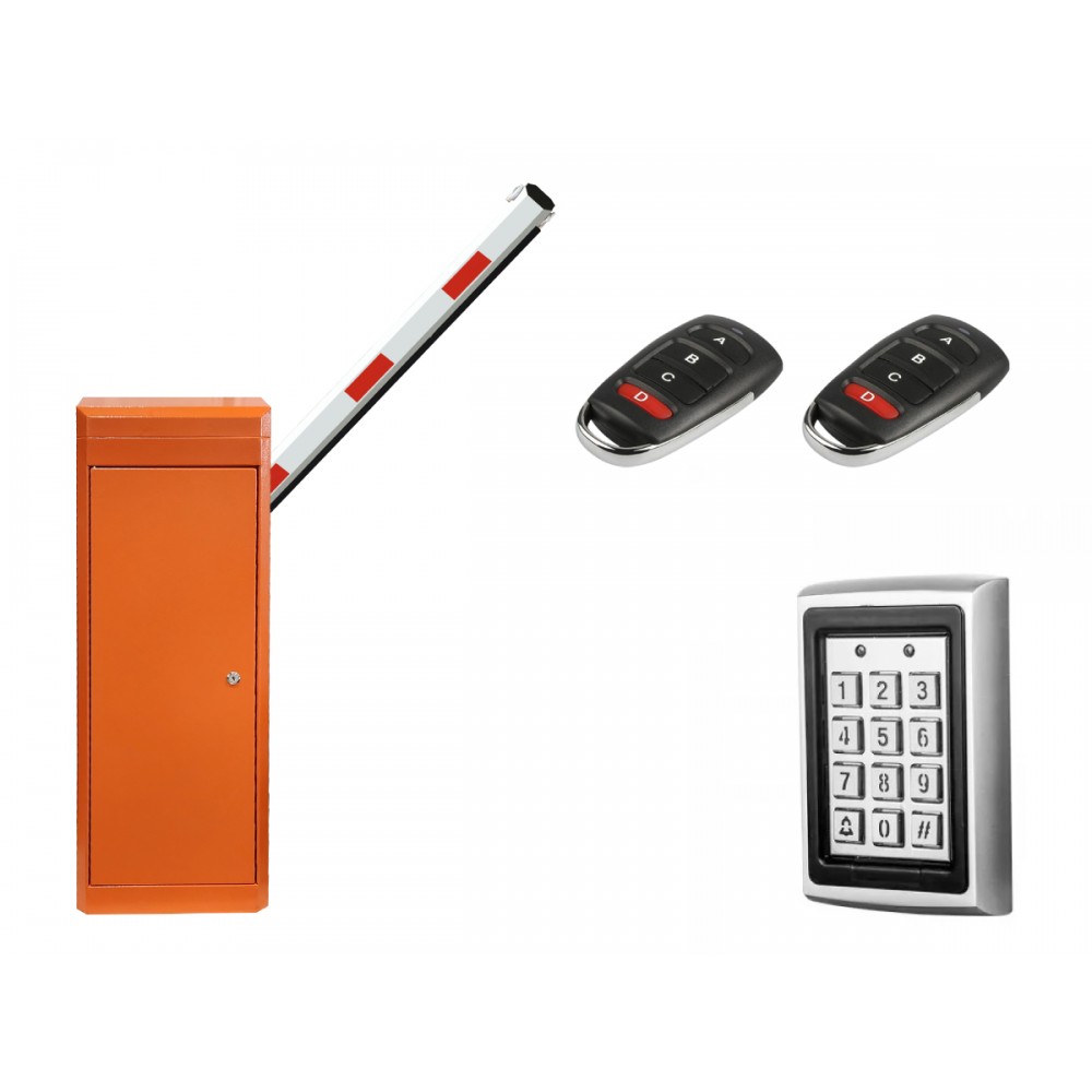 KIT BarreraDC Izquierda 5m + Solucion Teclado y Tarjeta ATC KIT BarreraDC Izquierda 5m + Solucion Teclado y Tarjeta ATC