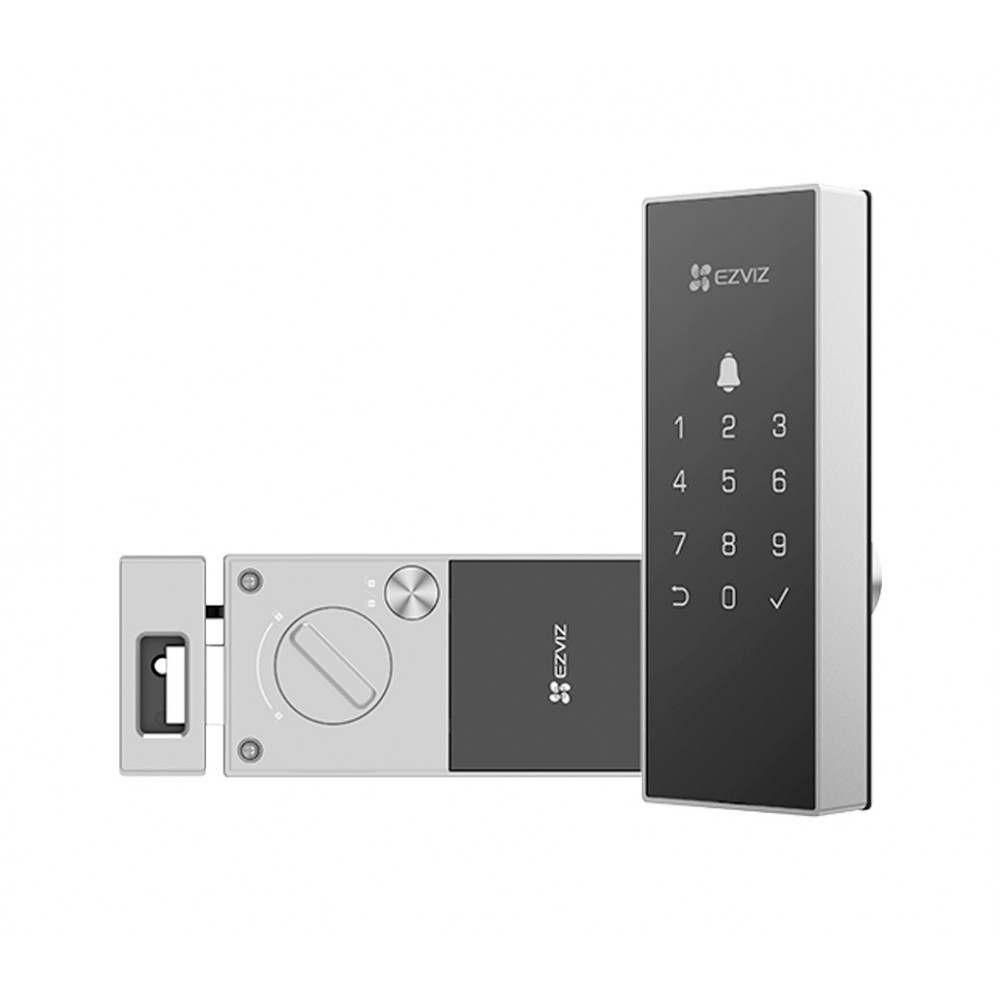Cerradura inteligente DL03 WiFi APP CS-DL03-R100-WBCP-GR Ezviz Cerradura inteligente DL03 WiFi APP CS-DL03-R100-WBCP-GR Ezviz