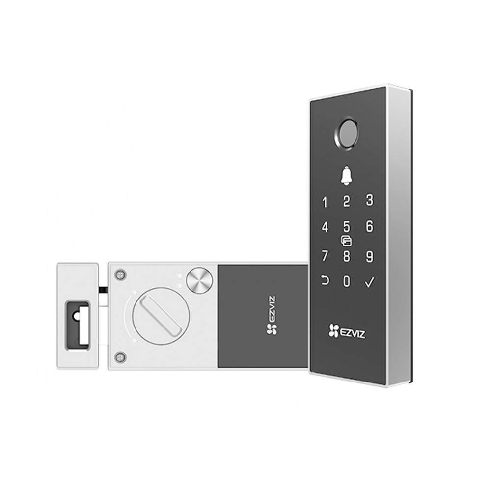 Cerradura inteligente DL03 Pro Huella WiFi APP CS-DL03-R100-WBCP-GR Ezviz Cerradura inteligente DL03 Pro Huella WiFi APP CS-DL03-R100-WBCP-GR Ezviz
