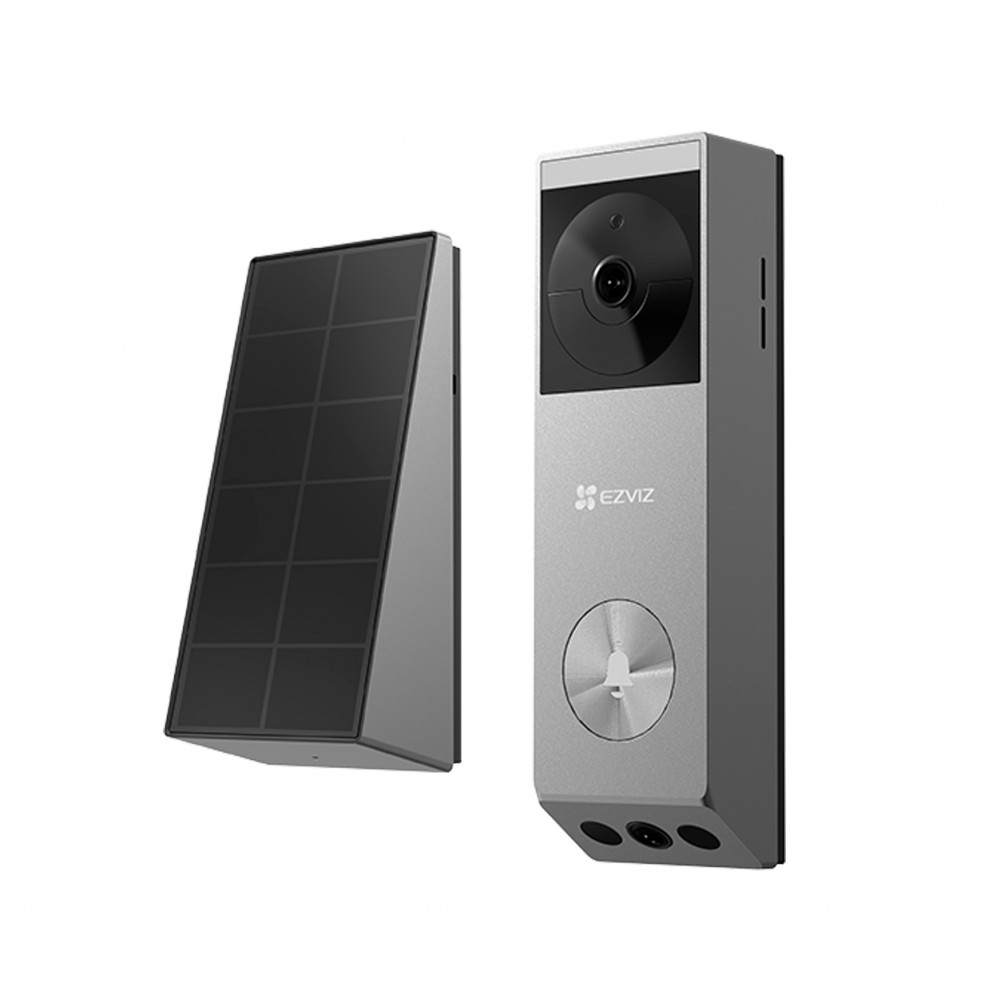 Placa Video Portero EP3x Pro Doble lente 2K+1080P con panel solar CS-EP3x-R100-6E32WPDL PRO (32G) Ezviz Placa Video Portero EP3x Pro Doble lente 2K+1080P con panel solar CS-EP3x-R100-6E32WPDL PRO (32G) Ezviz