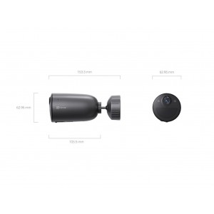 Camara 4G EB3 2K con Bateria USB-C CS-EB3-R200-1K3FL4GA Ezviz