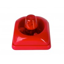 Sirena y Luz Estroboscopica Roja para sistemas de incendio ATC