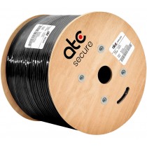 ATCS CABLE UTP CAT 6 EXTERIOR NEGRO x 305 MT/drum