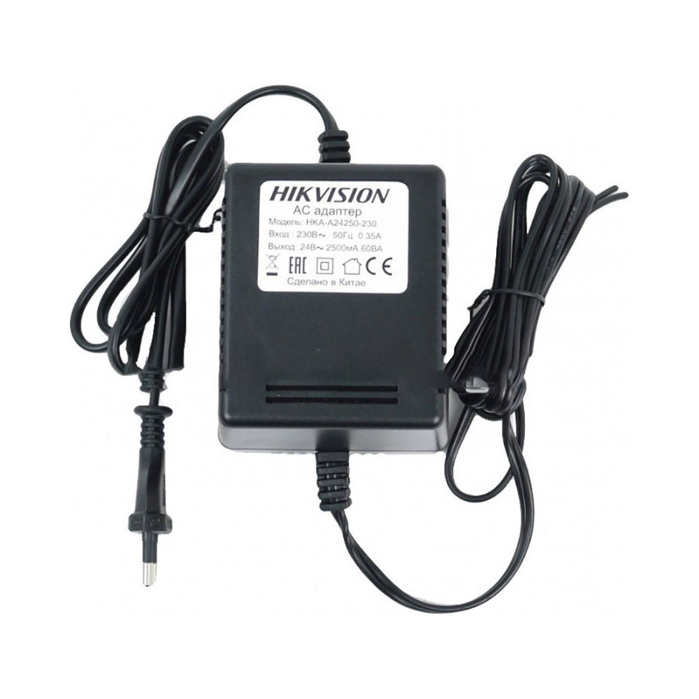 Fuente de Poder AC24V/2.5A HKA-A24250-230 Hikvision