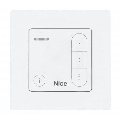 Control remoto de Pared 3 Canales Bidireccional DOMI W3C Nice