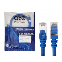 ATC PREMIER CORD CAT 6A U/FTP 2 MT AZUL LSZH ZPF6AHF-IB