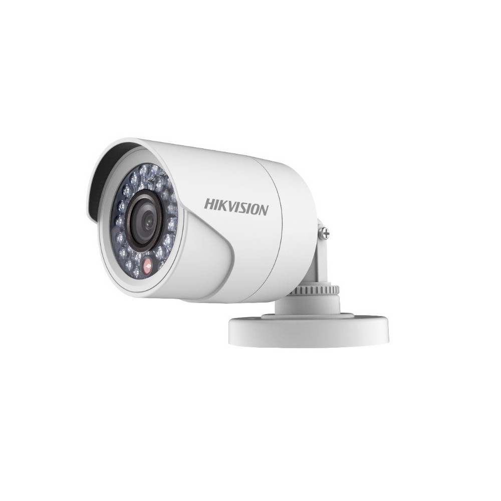 Camara TVI 1MP IR20M IP66 Plastica DS-2CE16C0T-IRPF 2.8mm Hikvision