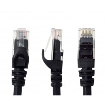 ATC PREMIER CORD CAT 6 x 2 MT NEGRO LSZH ZPU6HF-IB-T