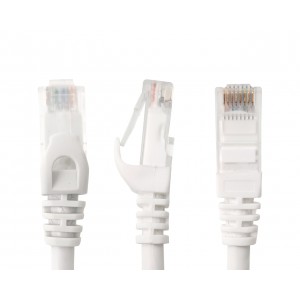 ATC PREMIER CORD CAT 6 x 0.5 MT BLANCO LSZH ZPU6HF-IB-T