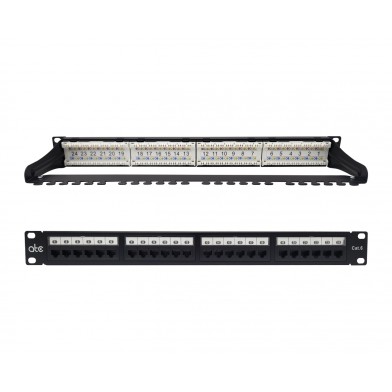 ATC PREMIER PATCH PANEL 24P CAT 6 ZPP6SU24N