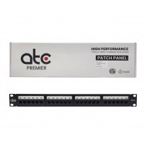 ATC PREMIER PATCH PANEL 24P CAT 6 ZPP6SU24N