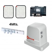 Kit Motor ROBUS 600 HS + 2 Controles + 4m Cremallera Nice Italia
