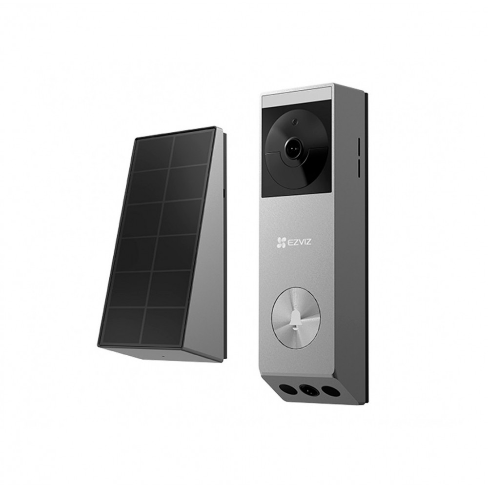 Video Portero EP3X PRO 2K+ Con Panel Solar y bateria CS-EP3x-R100-6E32WL Ezviz Video Portero EP3X PRO 2K+ Con Panel Solar y bateria CS-EP3x-R100-6E32WL Ezviz