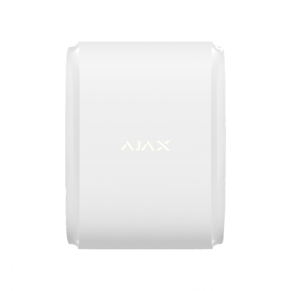 Ajax DualCurtain Outdoor WH Sensor PIR Inalambrico Movimiento DUAL Exterior 15m 90°